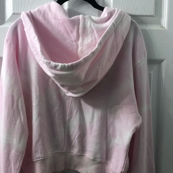 Happiness CHRLDR Powder pink ( tie-dye) hoodie - Picture 8 of 9